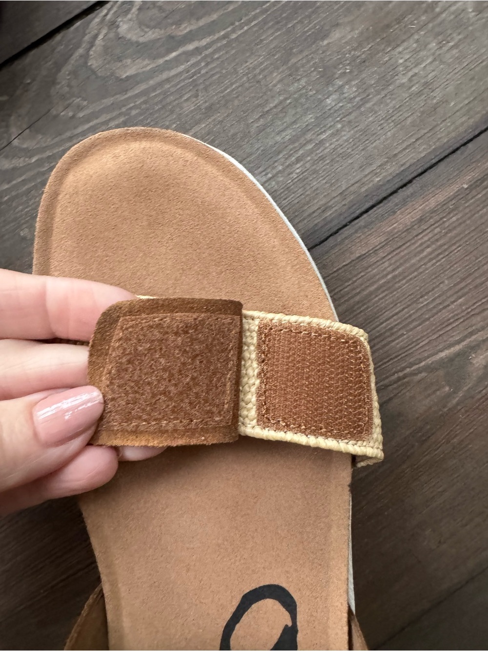 OTBT Nova Platform Wedge Slingback Natural Fiber Sandals Women’s 7.5 Tan EUC - Picture 11 of 16